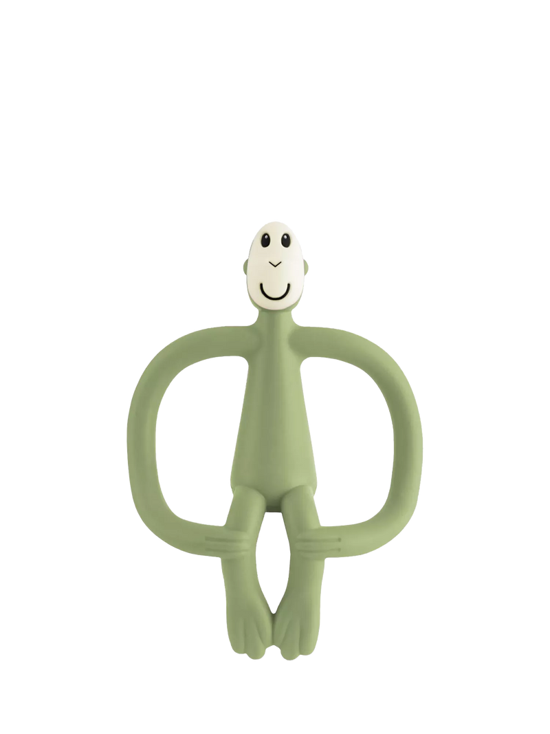 Matchstick Monkey olive teething toy with gel applicator, UK version