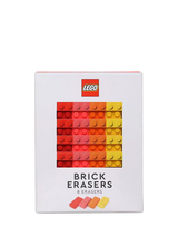John Lewis Chronicle Books LEGO Brick Erasers Pack of 8- Buy online at McGrocer