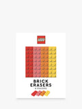 Chronicle Books LEGO brick erasers pack of 8 - British product