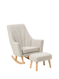 Tutti Bambini nursing rocking chair with footstool (British brand)