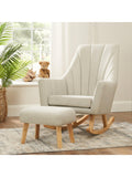 Tutti Bambini nursing rocking chair with footstool (British brand)