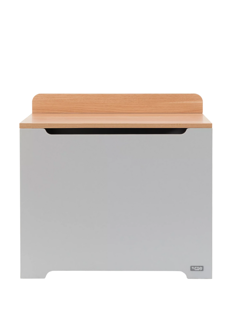 Tutti Bambini wooden toy box with seating (British brand)