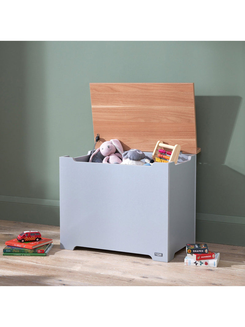 Tutti Bambini wooden toy box with seating (British brand)