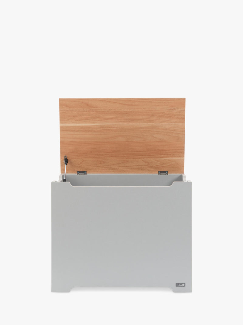 Tutti Bambini wooden toy box with seating (British brand)