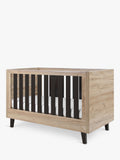 Tutti Bambini cot bed in oak slate finish (British brand)