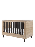 Tutti Bambini cot bed in oak slate finish (British brand)