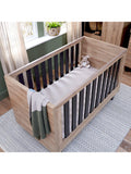 Tutti Bambini cot bed in oak slate finish (British brand)