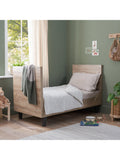 Tutti Bambini cot bed in oak slate finish (British brand)