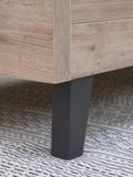 Tutti Bambini cot bed in oak slate finish (British brand)
