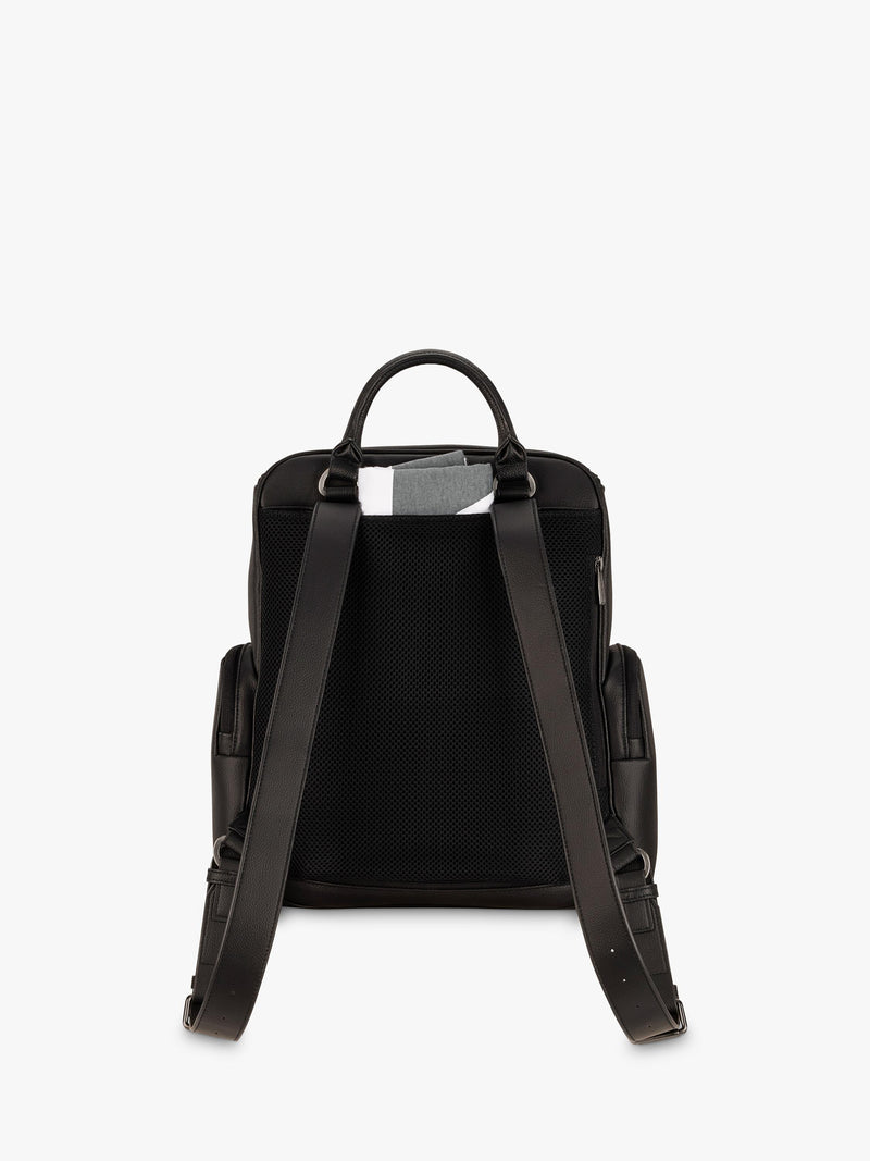 Nuna Essential Changing Bag leatherette diaper backpack (British brand)