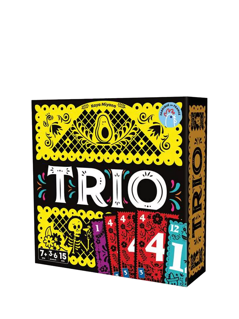 Asmodee Trio card game, UK version