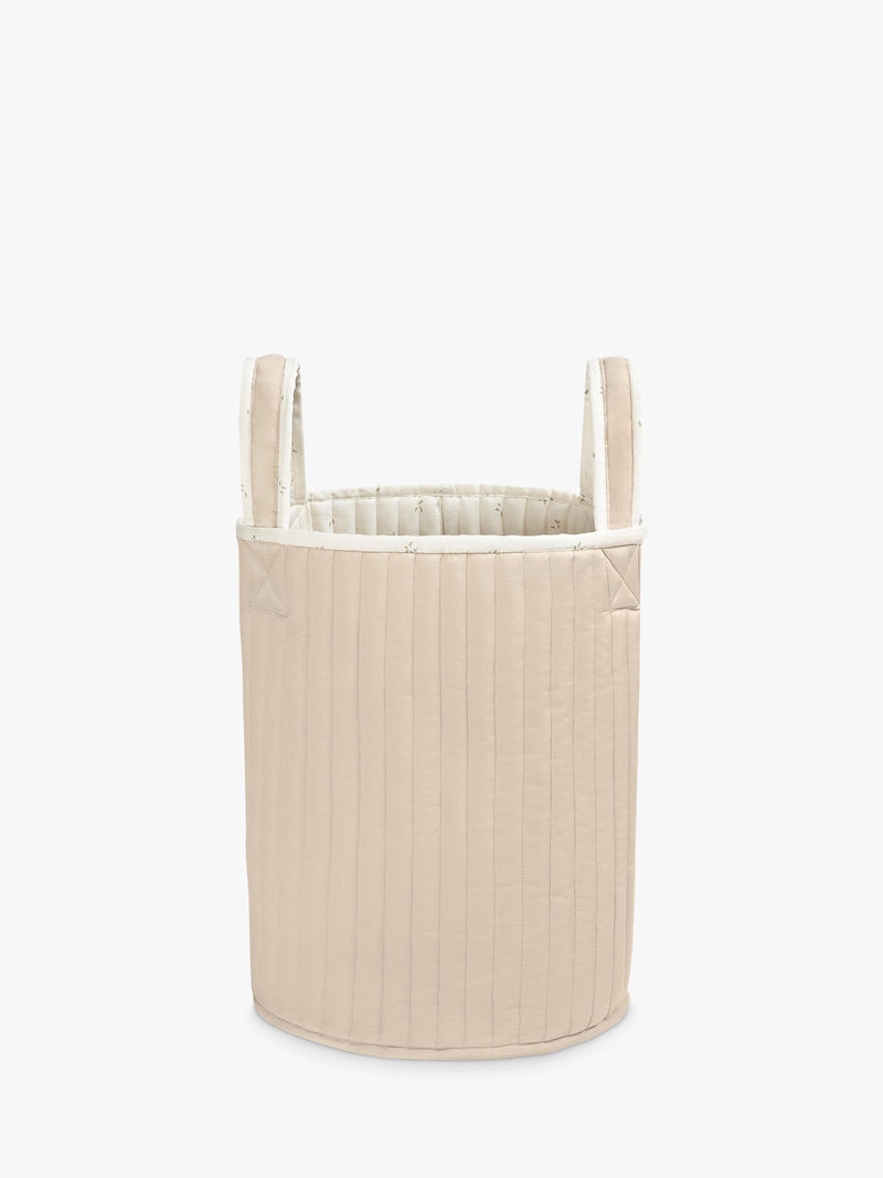 Avery Row large quilted reversible storage basket (British brand)