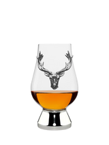 John Lewis English Pewter Company Glencairn Whisky Crystal Glass Stag Tumbler 200ml- Buy online at McGrocer