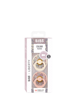 John Lewis BIBS Liberty Eloise Round Baby Soothers, Pack of 2- Buy online at McGrocer