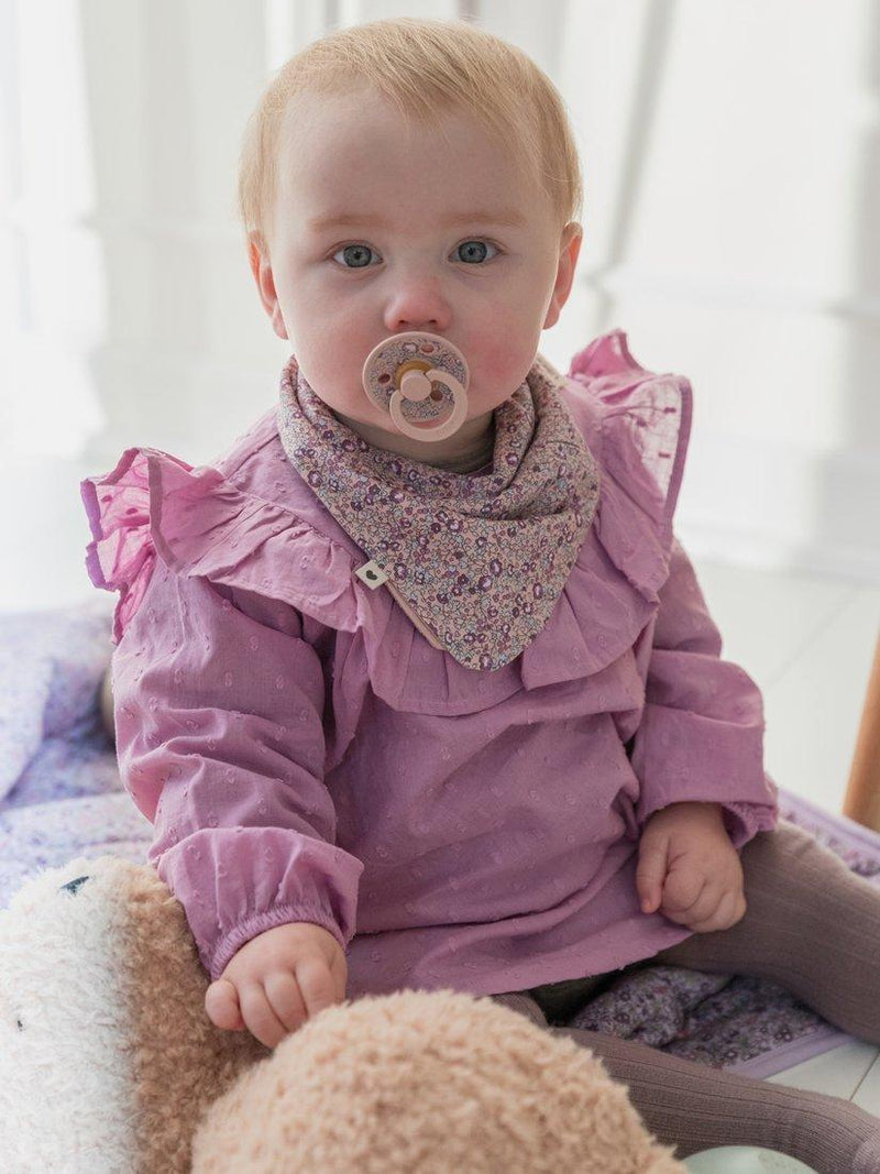 BIBS Liberty Eloise round baby soother pack of 2 - British product