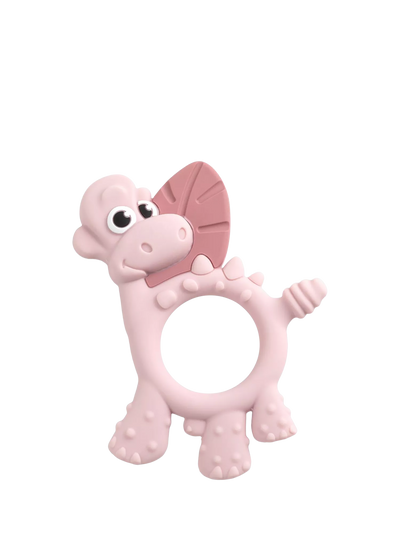 John Lewis Bibado Dotty the Dino Baby Teething Ring- Buy online at McGrocer