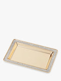 kate spade new york gold-plated trinket tray, imported from the UK