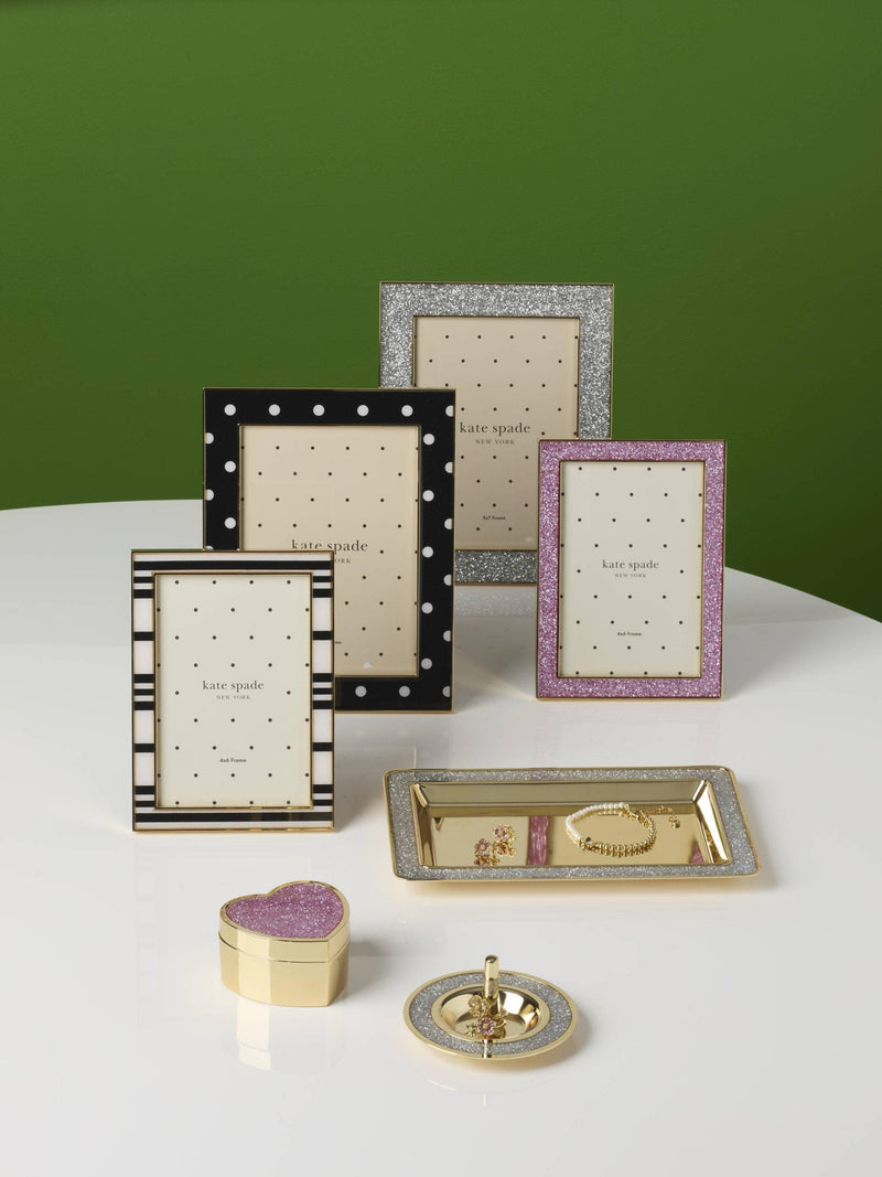 kate spade new york gold-plated trinket tray, imported from the UK