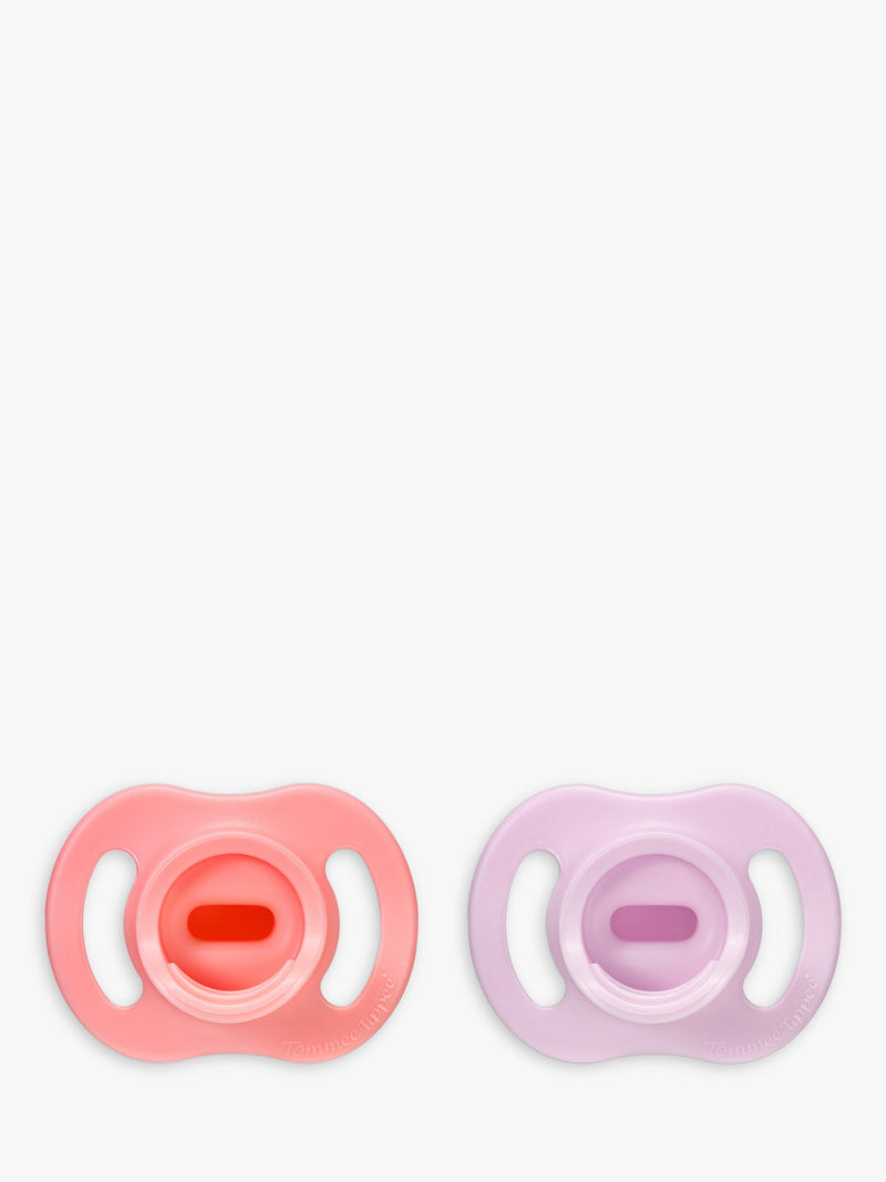 Tommee Tippee UltraLight StayPut soother pack of 2, UK version