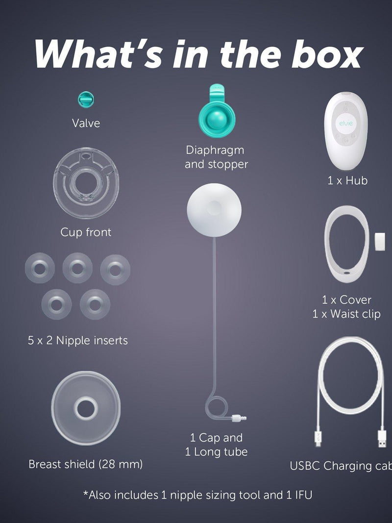 Elvie Stride 2 Single Breast Pump - British product