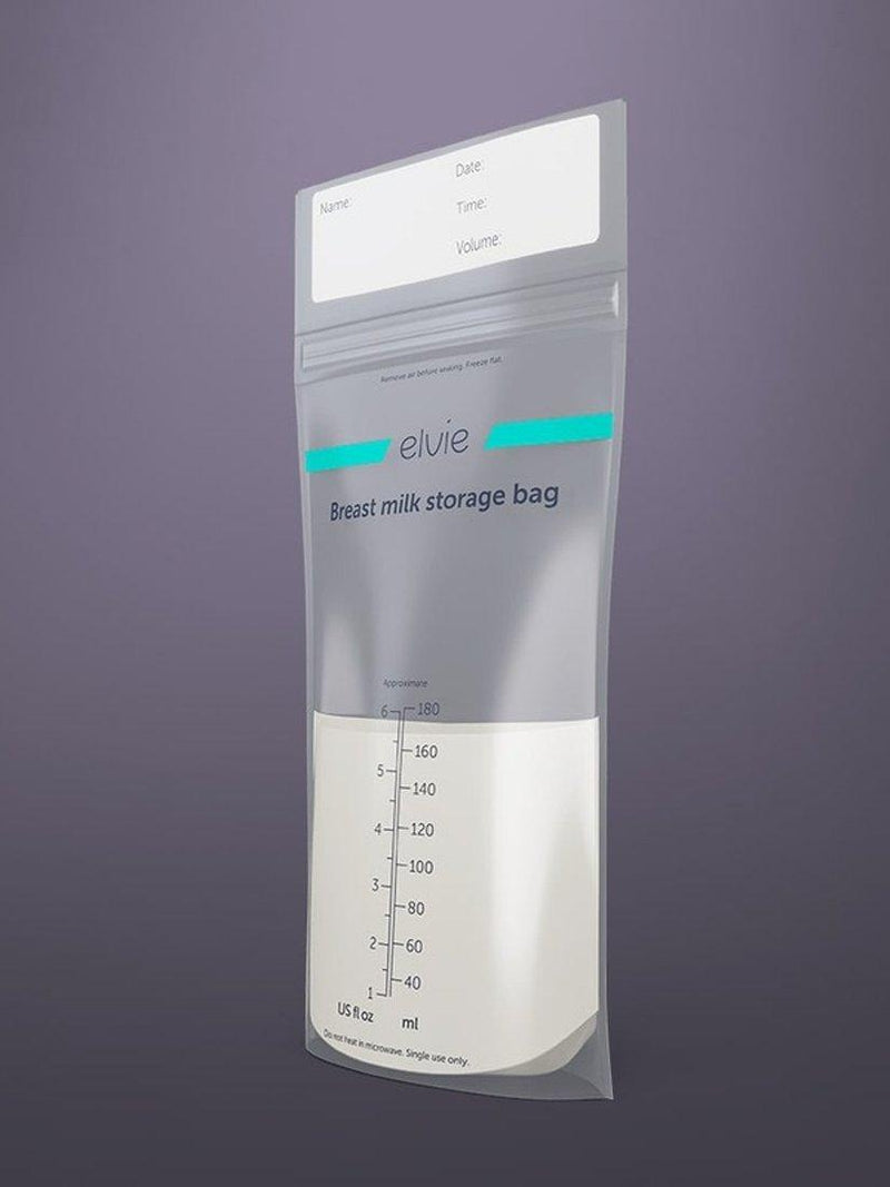 Elvie breast milk storage bags pack of 100 180ml - British product