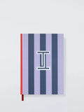 John Lewis Stripe Alphabet Notebook (Letter A) A5 Lined Hardback