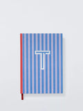 John Lewis Stripe Alphabet Notebook (Letter A) A5 Lined Hardback