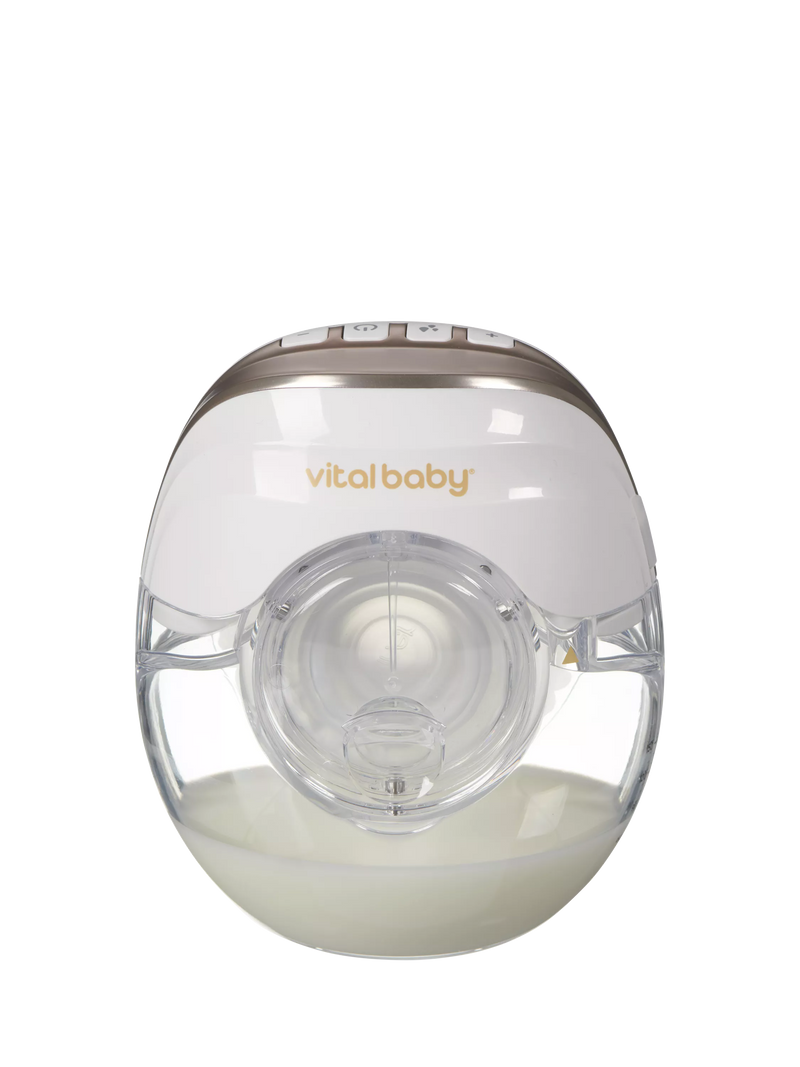 Vital Baby Flow wearable breast pump 150ml, imported from the UK