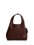 Coach Lana 23 Small Leather Grab Bag, Maple