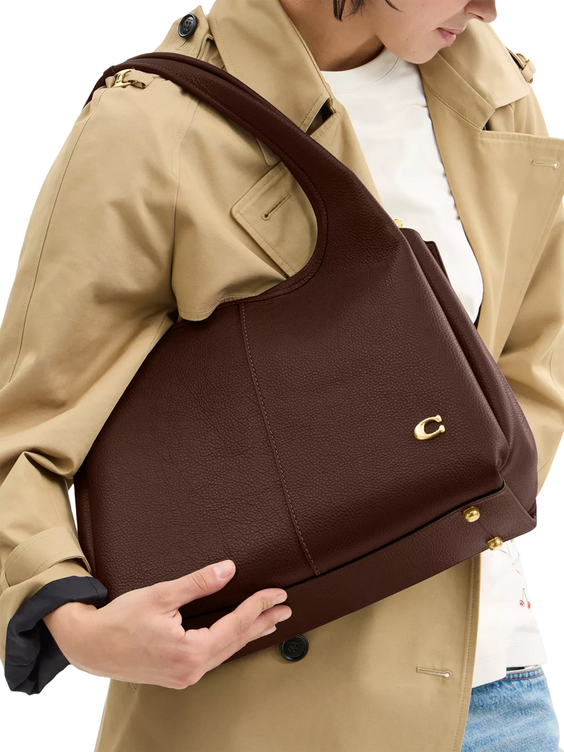 Coach Lana leather shoulder bag H51.5cm (British brand)