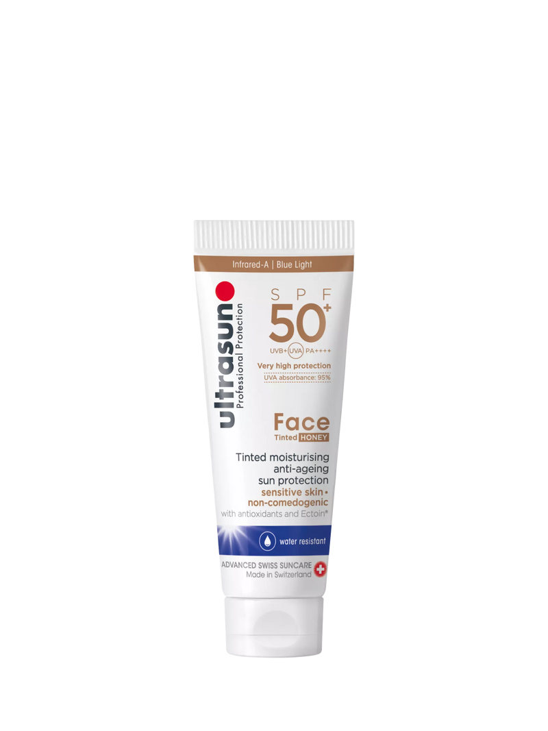 Ultrasun face tinted sunscreen SPF50+ 25ml, imported from the UK