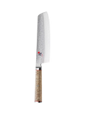 MIYABI 17cm Damascus steel nakiri knife, imported from the UK