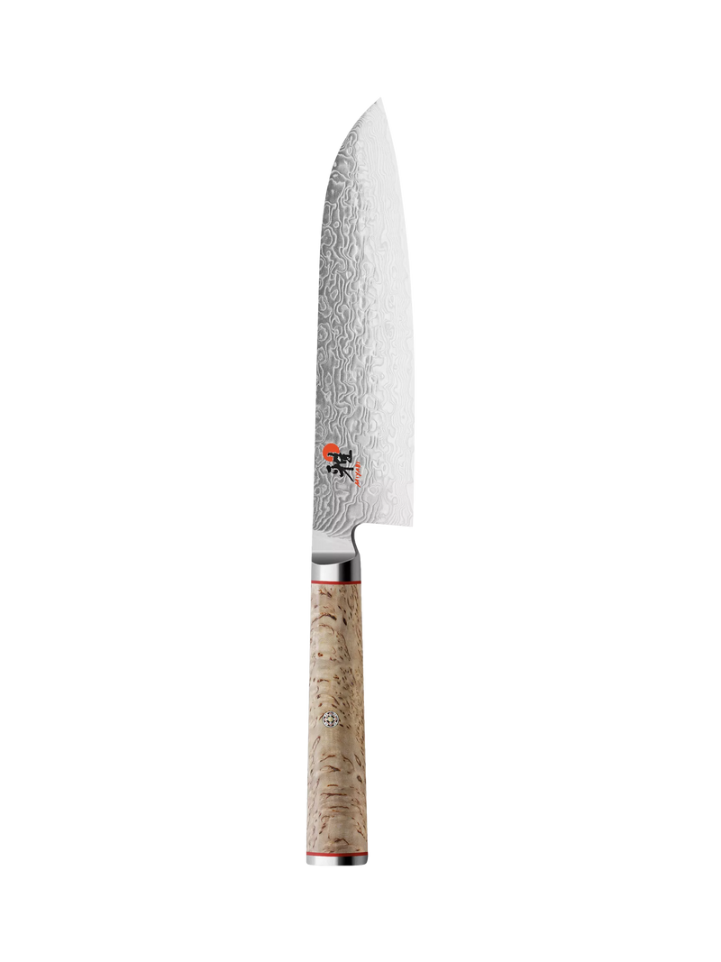 MIYABI Santoku knife Damascus steel 18cm, imported from the UK