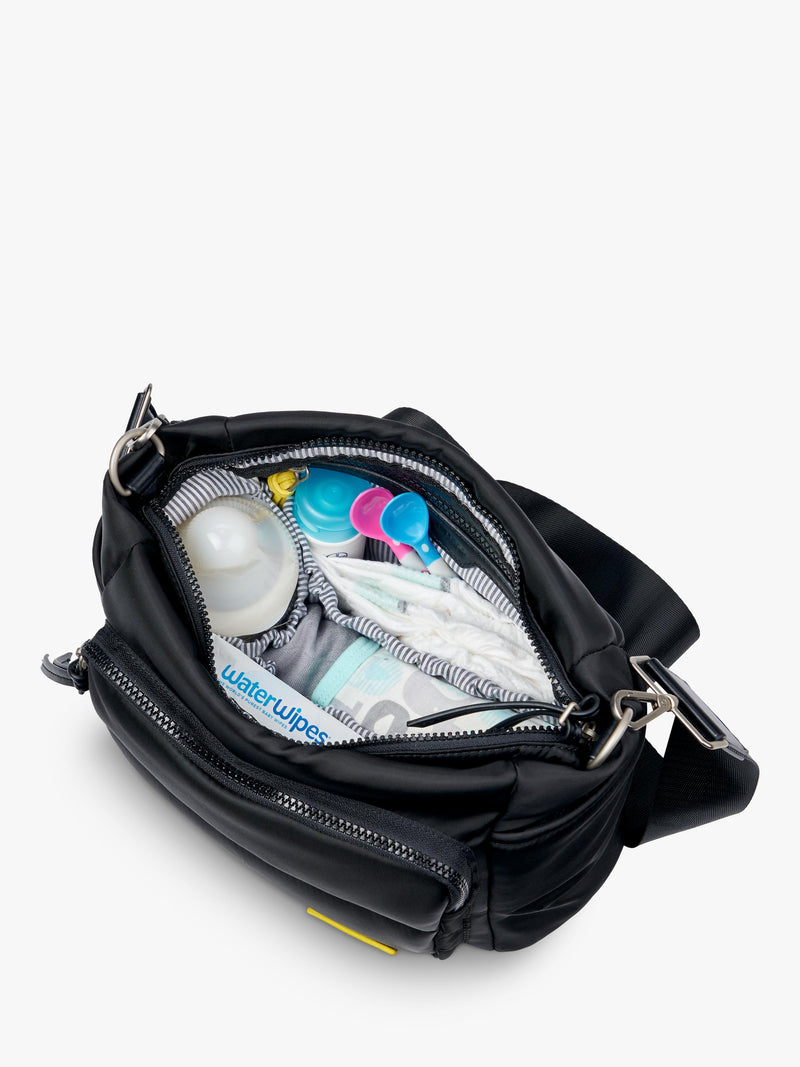 BabaBing Joey Compact Changing Bag Black - British product