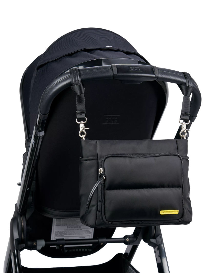 BabaBing Joey Compact Changing Bag Black - British product