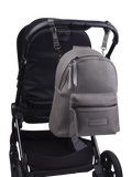 BabaBing! Luca vegan leather changing bag grey (British brand)