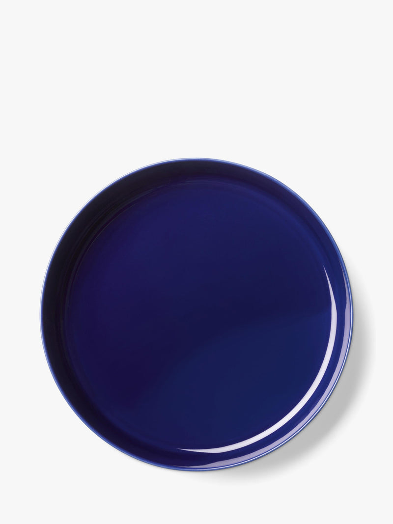 LSA International Porcelain Serve Bowl Blue Cobalt 30cm, UK version
