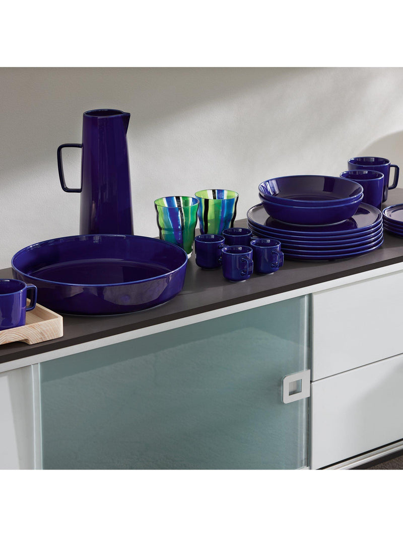 LSA International Porcelain Serve Bowl Blue Cobalt 30cm, UK version
