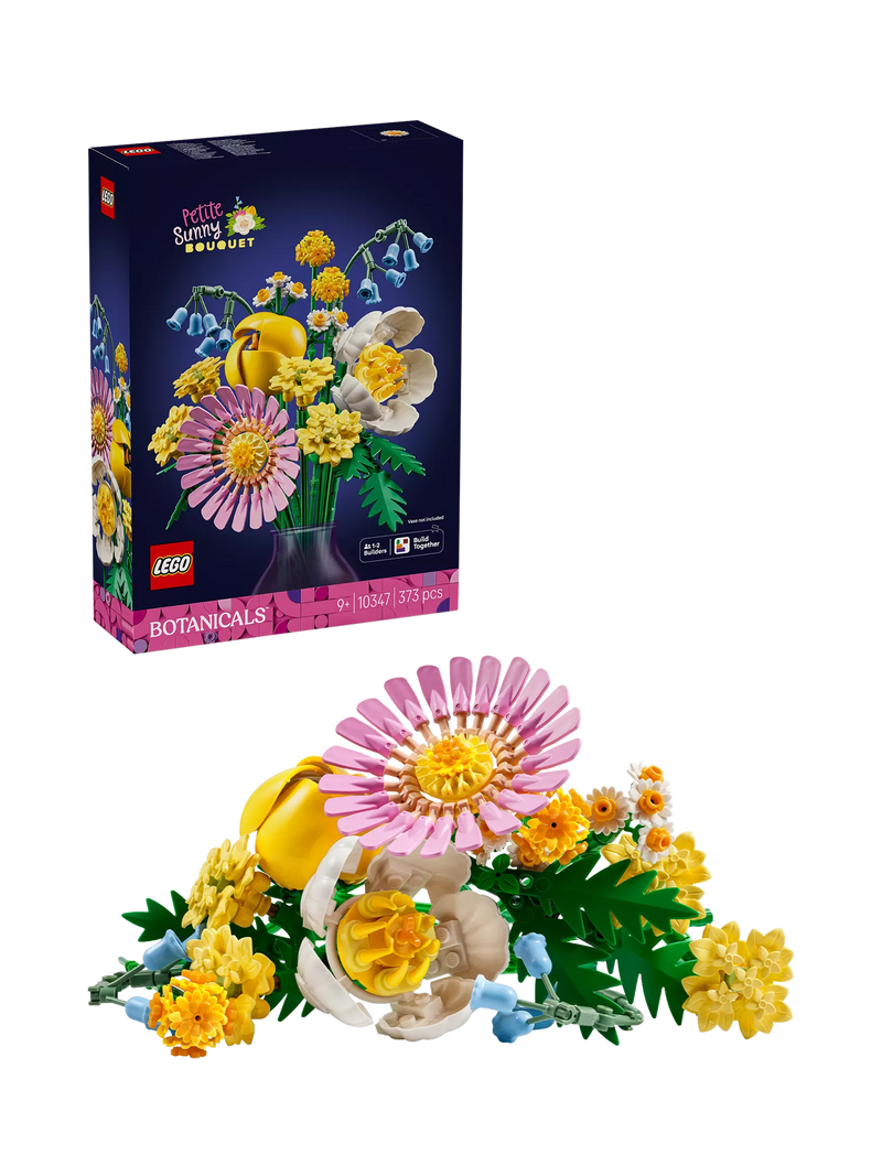 LEGO Botanicals Petite Sunny Bouquet building set, UK version