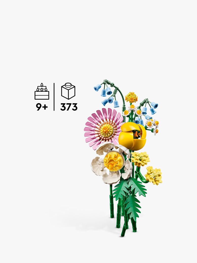 LEGO Botanicals Petite Sunny Bouquet building set, UK version