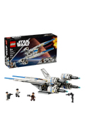 LEGO Star Wars Andor Rebel U-Wing Starfighter building toy set, UK version