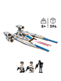 LEGO Star Wars Andor Rebel U-Wing Starfighter building toy set, UK version