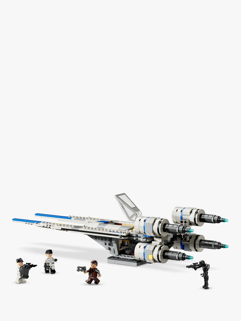 LEGO Star Wars Andor Rebel U-Wing Starfighter building toy set, UK version