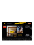 LEGO Star Wars brick-built logo sign building set, UK version