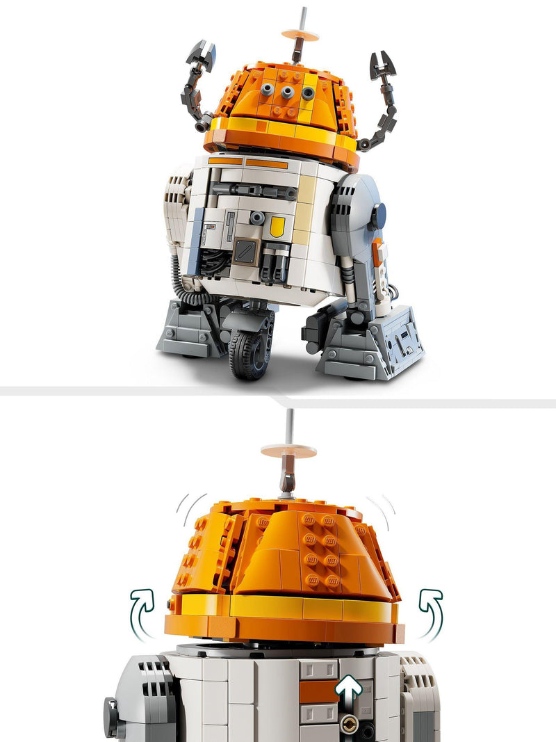 LEGO Star Wars Chopper C1-10P astromech droid building set 1039 pieces, UK version