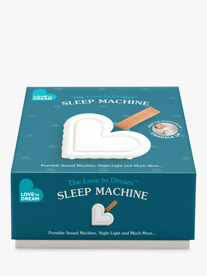 Love to Dream baby sleep machine with nightlight and sounds, imported from the UK