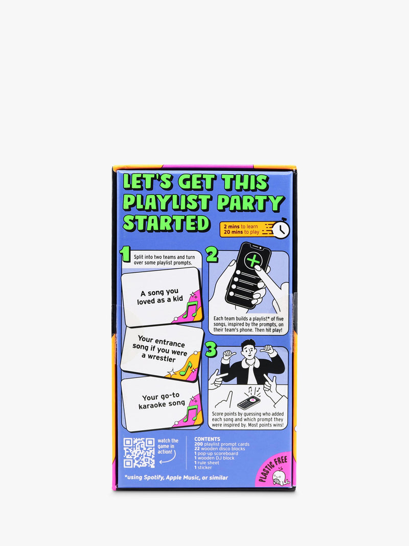 Big Potato Add To Playlist party game box (British brand)