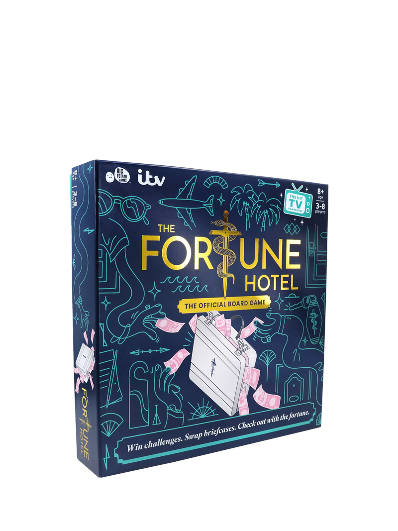 Big Potato Fortune Hotel board game - British product