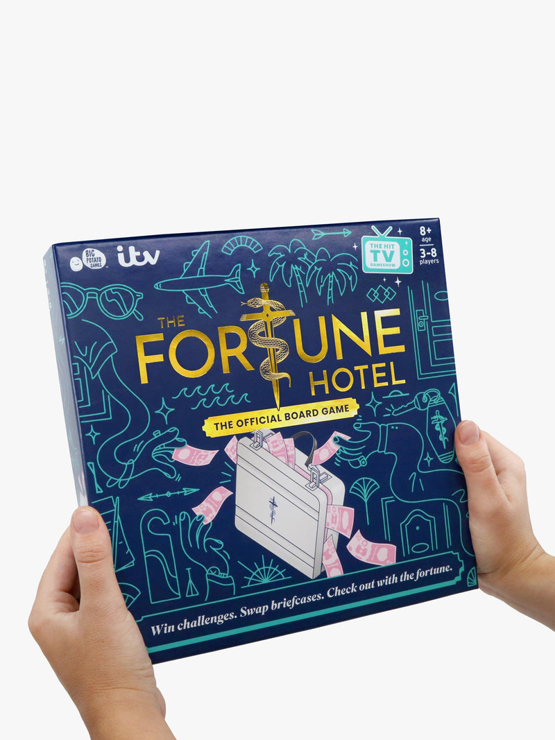 Big Potato Fortune Hotel board game - British product
