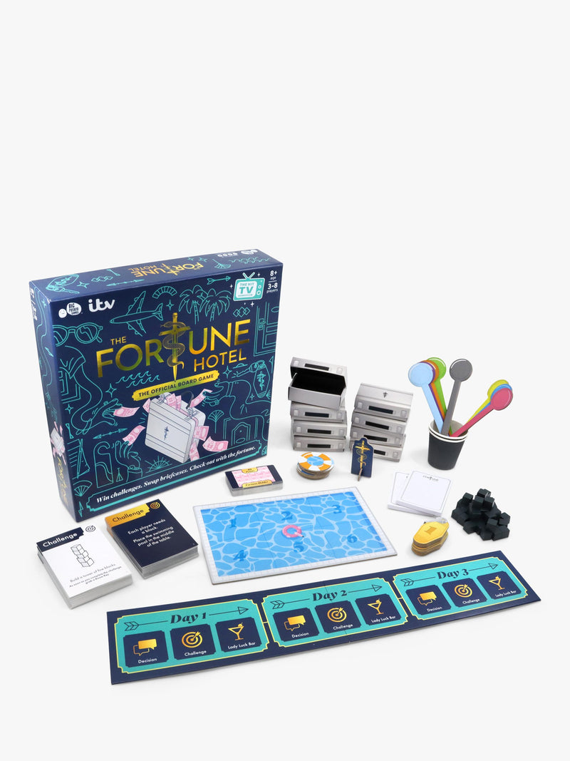 Big Potato Fortune Hotel board game - British product